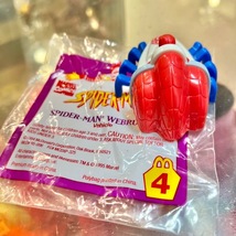 マクドナルド ハッピーミールトイ スパイダーマン ハッピーセット おもちゃ 1995年製 McDonald’s Happy Meal toys Spider-Man _画像3