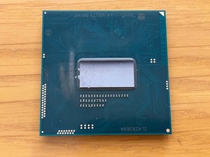 CPU intel core i3-4000M SR1HC 2.4GHz used 