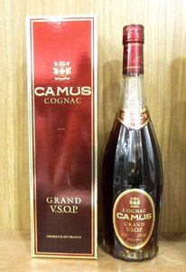 ★CAMUS GRAND VSOP COGNAC カミュ グランド クリアボトル コニャック ブランデー 700ml 40％ 古酒 未開栓