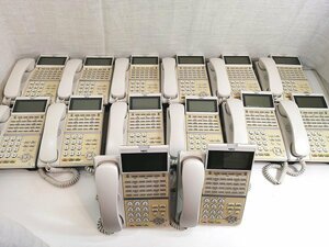 ■【14台まとめ売り】NEC 多機能電話機 ビジネスフォン UNIVERGE Digital Phone DT400シリーズ DTZ-24D-2D(WH)TEL デジタル ホワイト