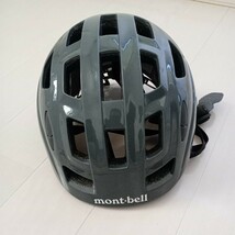 mont-bell モンベル サイクルヘルメット Kid's 50-54cm グレー _画像1