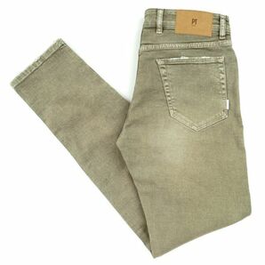 【新品未使用】PT Torino DENIM ピーティートリノ デニム◆PT05◆32◆SWING◆グレージュ エイジング スリム フィット ストレッチ パンツの画像1