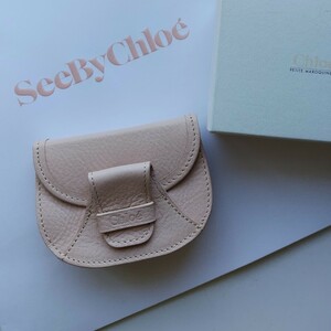 【新品】クロエ　Chloe　小銭入れ　コインケース　ベージュ