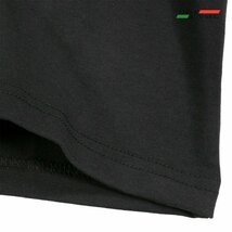 13301-bk VIOLA rumore レディース ヴィオラルモーレ ビオラ Tシャツ 半袖クルーネック 無地 スリム 伸縮性(ブラック黒) WL メール便可_画像6