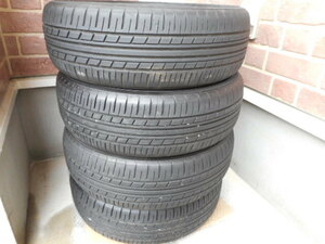 ★USED★ヨコハマ エコス ＥＣＯＳ ＥＳ３１ １６５/６０Ｒ-１４☆４本セット