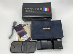 ★CONTAX T　コンタックス T　Sonnar 2.8/3.8　コンパクト　フィルムカメラ　動作OK　
