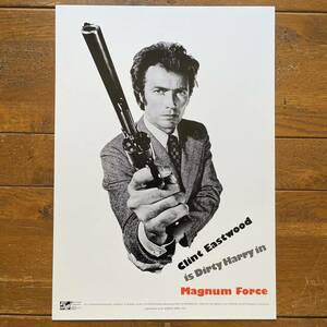  poster [da-ti Harry 2](Magnum Force)1973 #2*k Lynn to* East wood / Harry * Cara handle 