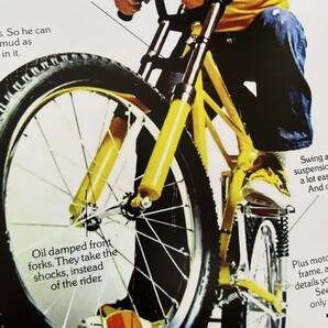 ポスター★ヤマハ モトバイク★1974年 YAMAHA MOTO-BIKE ビンテージ広告★BMX/MB1/MB2/クッションバイクの画像8