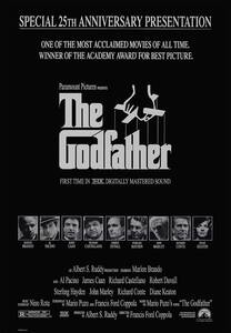 25周年記念ポスター『ゴッドファーザー』（The Godfather）③★フランシス・フォード・コッポラ/マーロン・ブランド/アル・パチーノ