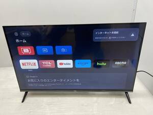 ★TCL★液晶カラーテレビ 32S5400 32V型 2023年製【中古/現状品/通電確認OK】