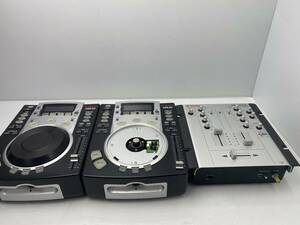 ★Vestax ベスタックス★DJミキサー CDプレーヤー まとめ売り CDX-05/VMC-002XL【中古/現状品/ジャンク】