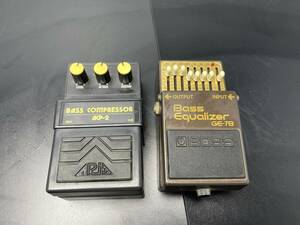 ★エフェクター 2点まとめ売り★Aria AKP-2/BOSS GE-7B【中古/現状品/動作未確認ジャンク】