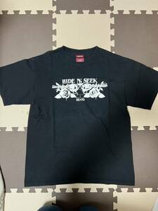 【サイズM】HIDE AND SEEKハイドアンドシーク ガンズTシャツ③