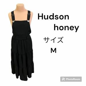 Hudson honey ジャンパースカート　サイズM ブラック