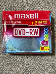 maxell データ用DVD-RW 2倍速 9枚 DRW47MIXB.S1P10S A