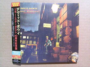 DAVID BOWIE[ジギー・スターダスト40周年記念盤]CD紙ジャケ