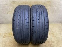 215/55R17（94V）ブリヂストン Playz PX-RVII 中古2本 2020年製 バリ山 215/55/17_画像1