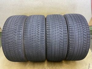 245/50R19（101Q）ブリヂストン BLIZZAK VRX3 M+S スタッドレス 中古4本 2022年製 バリ山 345/50/19