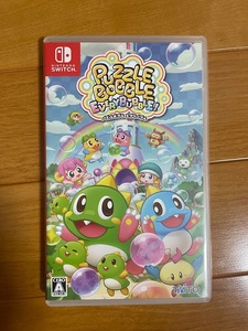 開封済み　美品　Switch パズルボブル エブリバブル！