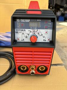 YOTUKA 軽量 溶接機（インバーター）小型 100V/200V兼用 50Hz/60Hz TIGパルス TIG/MMA フルYS-TIG200P ハイガー