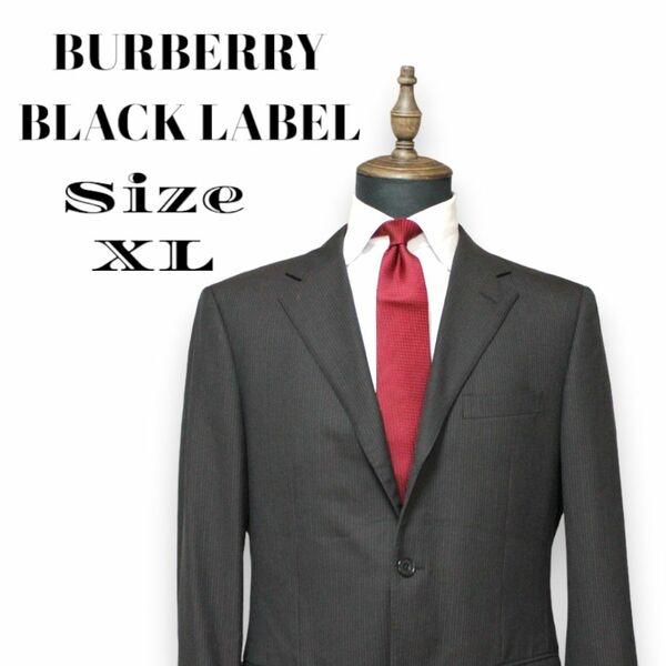 BURBERRY BLACK LABEL バーバリーブラックレーベル テーラードジャケット ノバチェック 3B サイズXL 