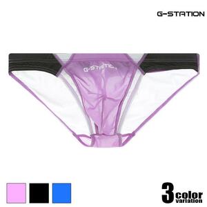 【G-Station】PERFECT SEE-THROUGH ビキニ (Ssize/purple)