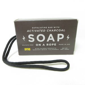 T9422☆【SALE】バード BYRD チャコールバーソープ soap 全身用石鹸 MADE IN USA 未使用品【コスメ】