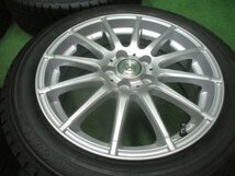 64468◆Joker 16インチアルミ 16×6J オフ42 PCD100 5穴 175/60R16 4本◆_画像9