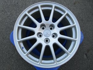 エボ10 エボX CZ4A 純正 18インチ 8.5J+38 5H114.3 アルミホイール 中古 1本 ENKEI製 ランエボ ランサーエボリューション