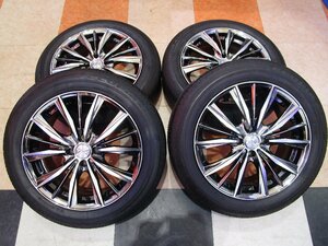 weds LEONIS VX ロッキー ライズ 17インチ 7J +45 4H100 中古 ブリヂストン エコピア EP150 195/60R17 21年製 中古 ※ガソリン車用です！