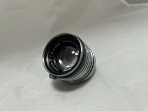 ★良品★ Nikon NIKKOR-H 1:2 f=5cm Nippon Kogaku Japan Lマウント 黒帯　ニコン　#36