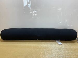 A● Yogibo Roll Midi CT6817 (NH) ヨギボー ロール 抱き枕 クッション ブラック ビーズ 長さ 約120cm
