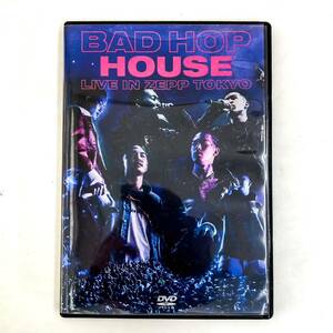 埼♪【DVD】BAD HOP HOUSE LIVE IN ZEPP TOKYO バッドホップ ワンマンライブ T-Pablow YZERR ♪2000