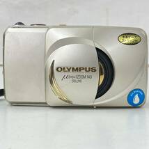 埼♪ OLYMPUS μ[mju:] ZOOM 140 VF オリンパス ミュー ズーム コンパクトカメラ フィルムカメラ ストラップ ケース・外箱付き ♪2029_画像3