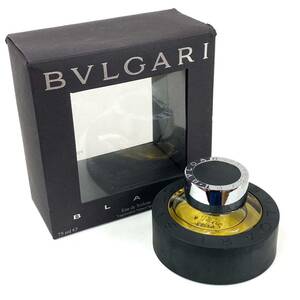 埼P♪ BVLGARI BLACK ブルガリブラック オードトワレ 75ml ほぼ満量 EDT 香水 スプレー メンズ フレグランス ♪2150