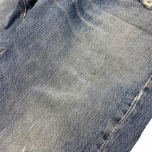 埼P♪ 90s LEVI’S リーバイス USA製 501 0114 デニム ジーパン ジーンズ ダメージ ボタンフライ W36 L32 古着 ヴィンテージ ♪2169_画像8