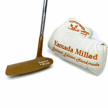 P♪ 希少 山田パター YAMADA MILLED Limited Edition Handmade The Imperial ハンドメイド HC ヘッドカバー付き _画像1