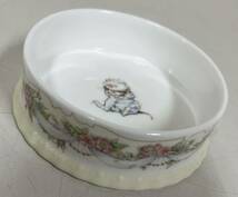 ◯ ロイヤルドルトン Royal Doulton BRAMBLY HEDGE ブランブリーヘッジ POPPY'S BABIES TRINKET BOX 蓋物 箱無_画像4