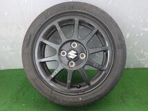 売り切り DBA-HA36S アルト ワークス 15-5J OFF45 4穴/100 165/55R15 22年制 純正アルミホイール ① 06-02-07-236 D-9-2 スリーアール長野_画像1