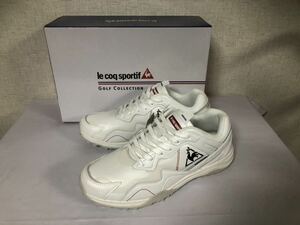 送料無料◆新品◆ルコック スパイクレス ゴルフシューズ◆(27.0)◆QQ1TJB00-WH00◆Le coq sportif GOLF