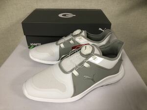 送料無料◆新品◆PUMA GOLF イグナイト FASTEN8 DISC◆(25.5)◆194541-03◆プーマ スパイクレス ゴルフシューズ