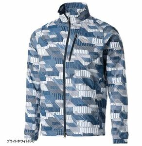  free shipping * new goods * Puma Golf 3D graphic Wind jacket *(L)*930512-04*PUMA GOLF