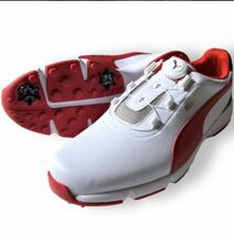 送料無料◆新品◆プーマ PUMA GOLF フュージョン ディスク スパイクシューズ◆(28.0)◆192226-03◆ゴルフシューズ_画像1