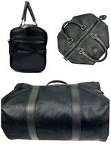 ダンヒル dunhill ハンドバッグ ナイロン レザー ミニボストン トラベルバッグ ブラック 旅行バッグ トラベルバッグ Boston bag hand bag_画像6