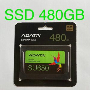★ 480GB ADATA SATA SSD ASU650SS-480GT-R 未開封新品 ★ 500GBよりも少し少容量