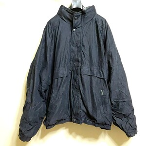 C1 WEATHERPROOF 紺色 4XL 裏地フリース ジャケット マウンテンジャケット ドリズラー ビッグサイズ ビンテージ アメリカ 古着 原宿 メンズ