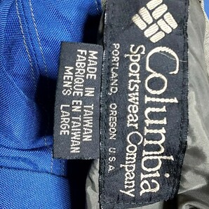 C3 Columbia コロンビア L 青色 マウンテン ジャケット 中綿 ライナー付き アウター ビンテージ アウトドア アメリカ 古着 防寒 メンズの画像6