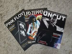 イギリスの雑誌「UNCUT」 デヴィッド・ボウイ ピンク・フロイド レッド・ツェッペリン Bowie Led Zeppelin Pink Floyd