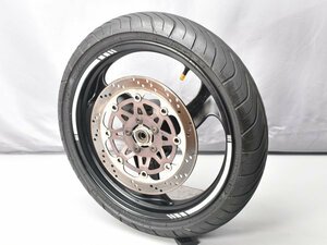 即決有 バリオス 1型 ZR250A 純正フロントホイール Fホイール カワサキ 優良販