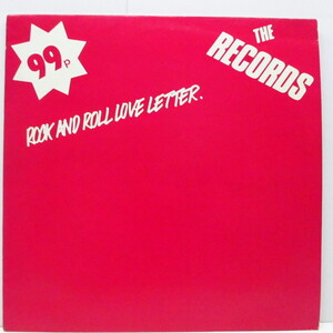 RECORDS， THE(ザ・レコーズ)-Rock And Roll Love Letter +2 (UK オリジナル